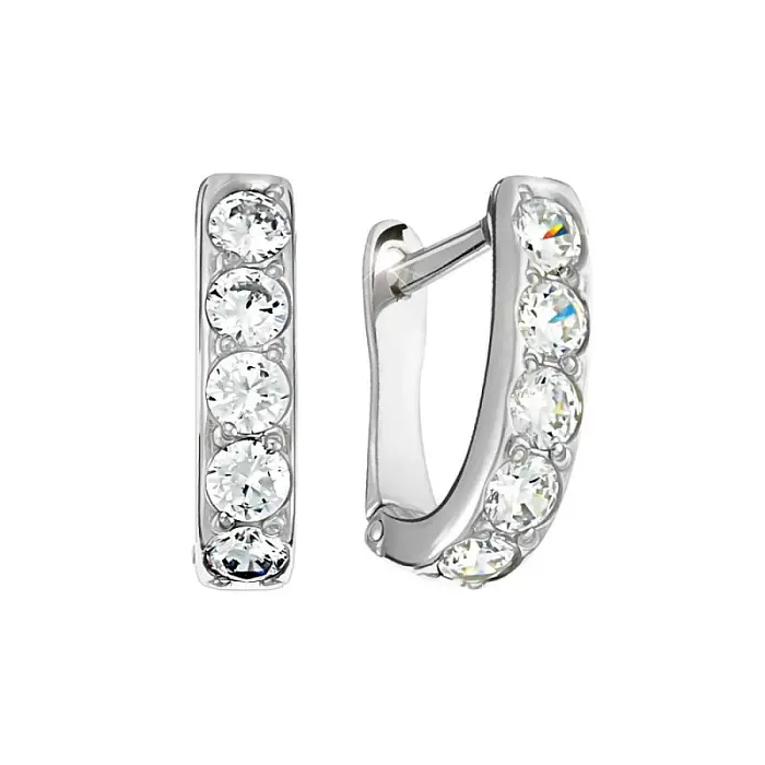 Серьги детские из серебра
