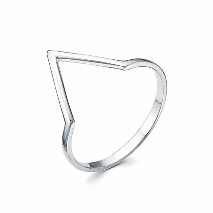 Кольцо декоративное из серебра