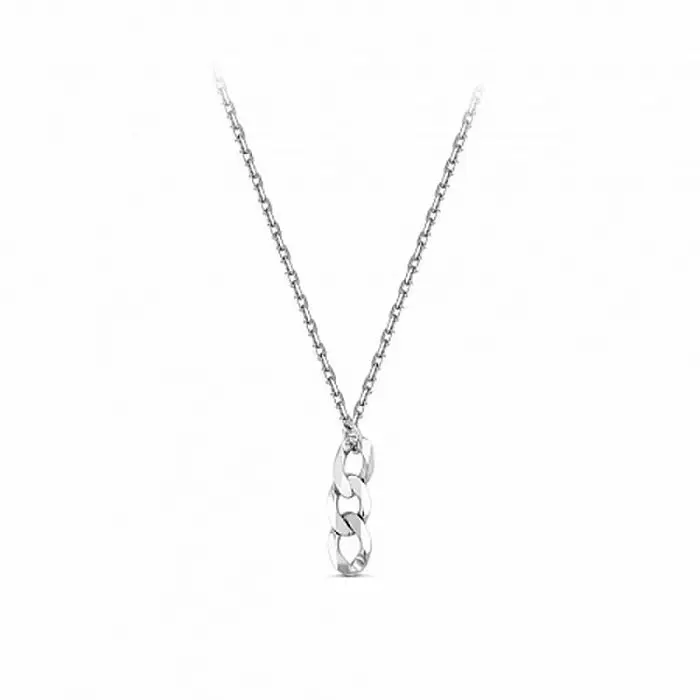 Цепь колье из серебра