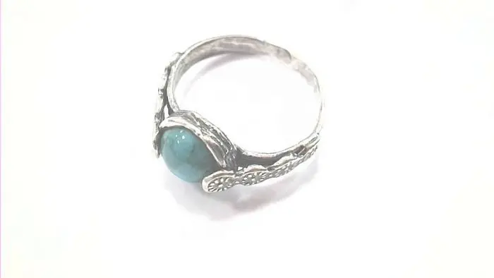 Кольцо декоративное из серебра