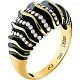 Кольцо Зк-7592/1 Кольцо декоративное из желтого золота