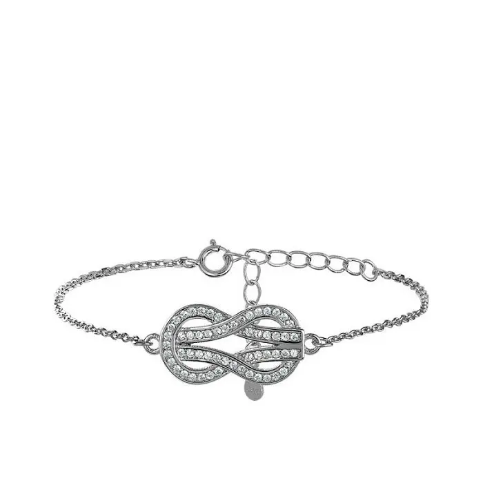 Браслет декоративный из серебра