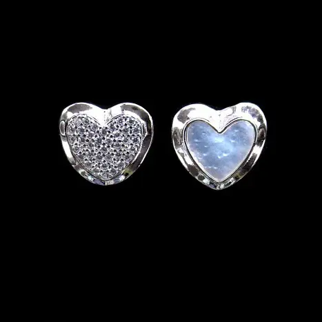 Серьги пуссеты из серебра