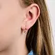 Серьги детские из красного золота