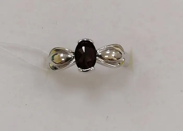 Кольцо декоративное из серебра