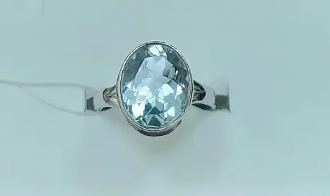 Кольцо декоративное из серебра
