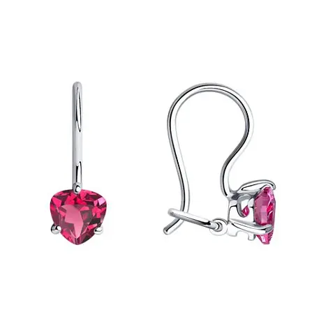 Серьги детские из серебра