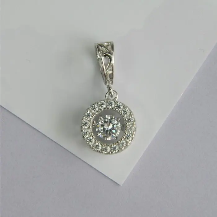 Подвеска декоративная из серебра