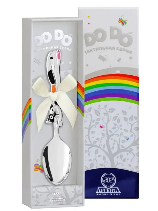 Ложка DODO "Котик" 036ЛЖ05807_рыжий вид 1