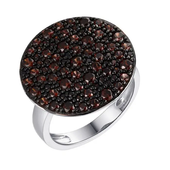 Кольцо декоративное из серебра