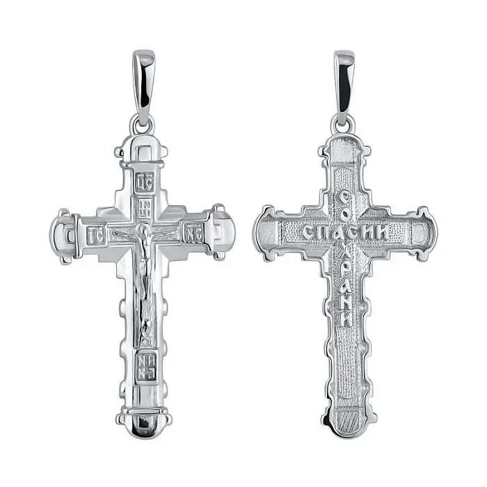 Подвеска крест 51-72-0000-28473 вид 2