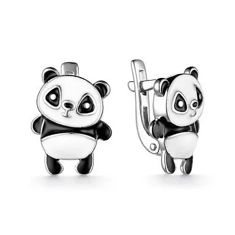 Серьги детские из серебра