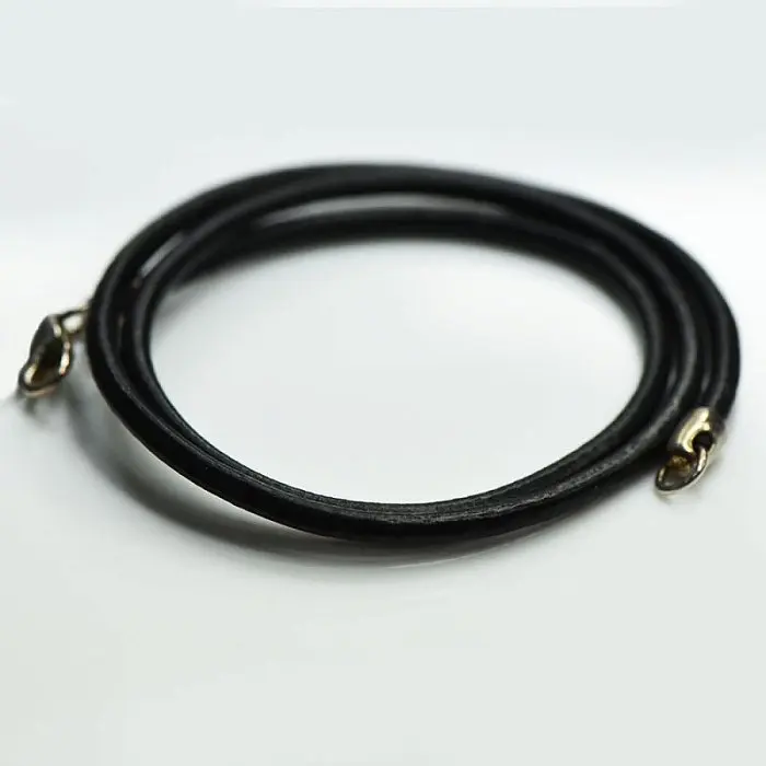 Цепь шнурок из серебра