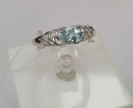 Кольцо декоративное из серебра