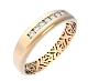 Кольцо обручальное из красного золота