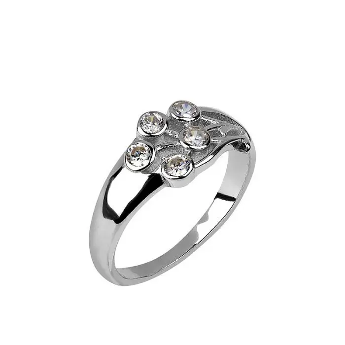 Кольцо декоративное из серебра