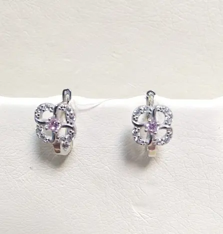 Серьги детские из серебра