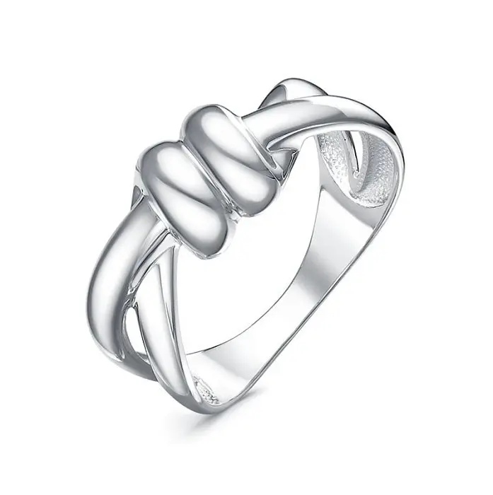 Кольцо декоративное из серебра