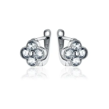 Серьги детские из серебра