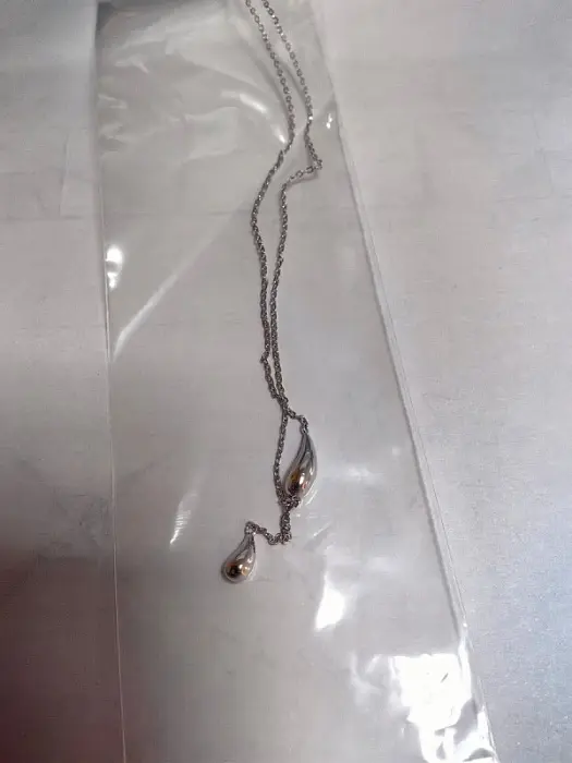 Цепь колье из серебра
