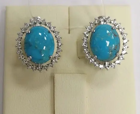 Серьги с английским замком из серебра