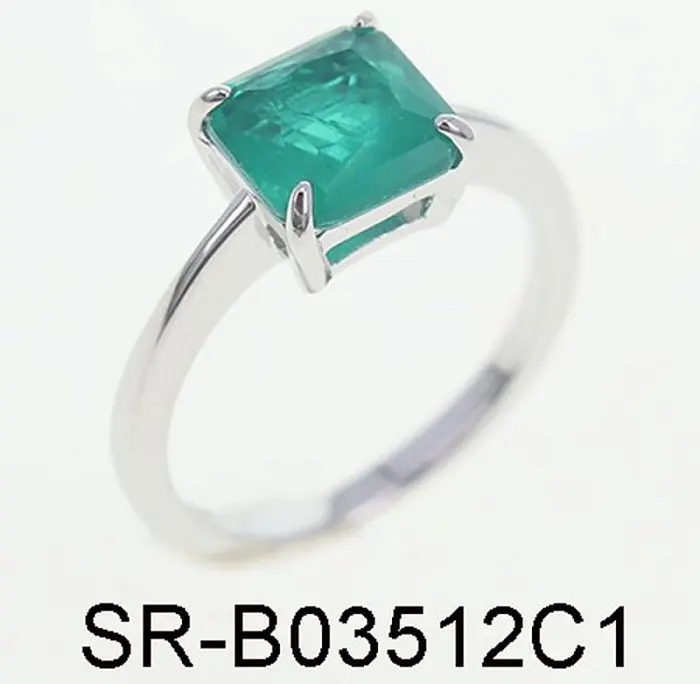 Кольцо декоративное из серебра