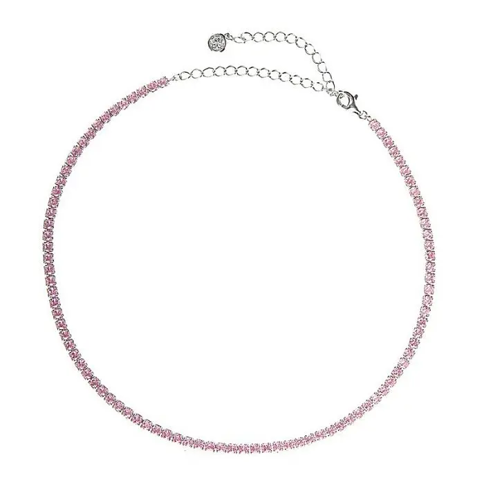 Цепь колье из серебра