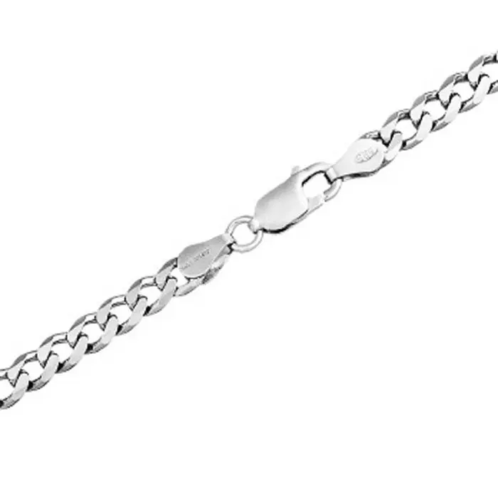 Браслет цепочный из серебра