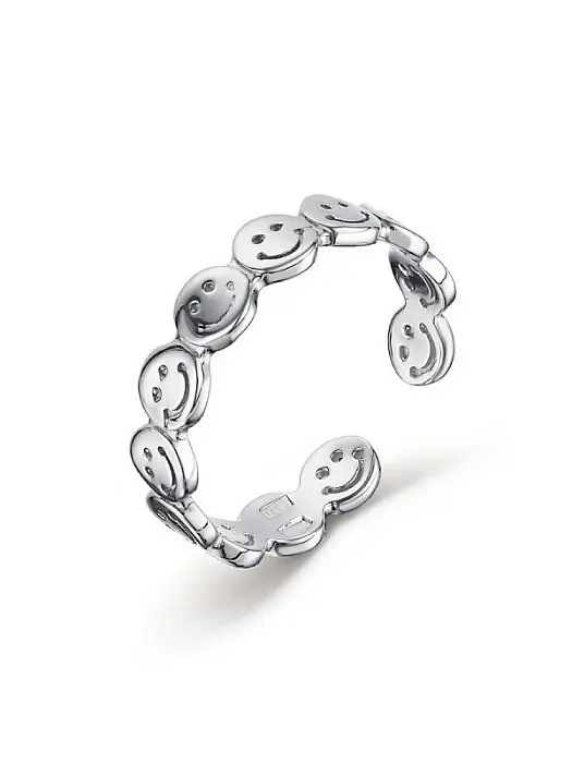 Кольцо декоративное из серебра