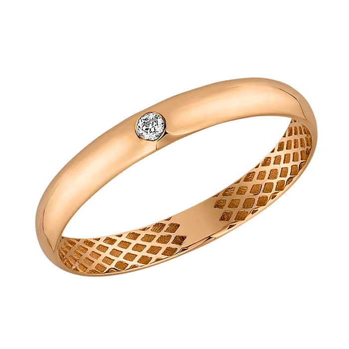 Обручальное кольцо 0301218 вид 2