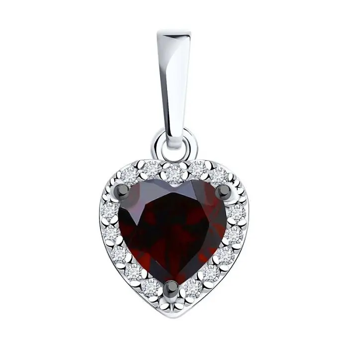 Подвеска декоративная из серебра