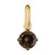 Подвеска декоративная из красного золота