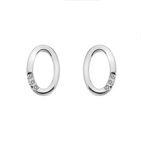 Серьги пуссеты из серебра