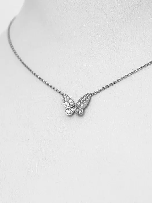 Цепь колье из серебра