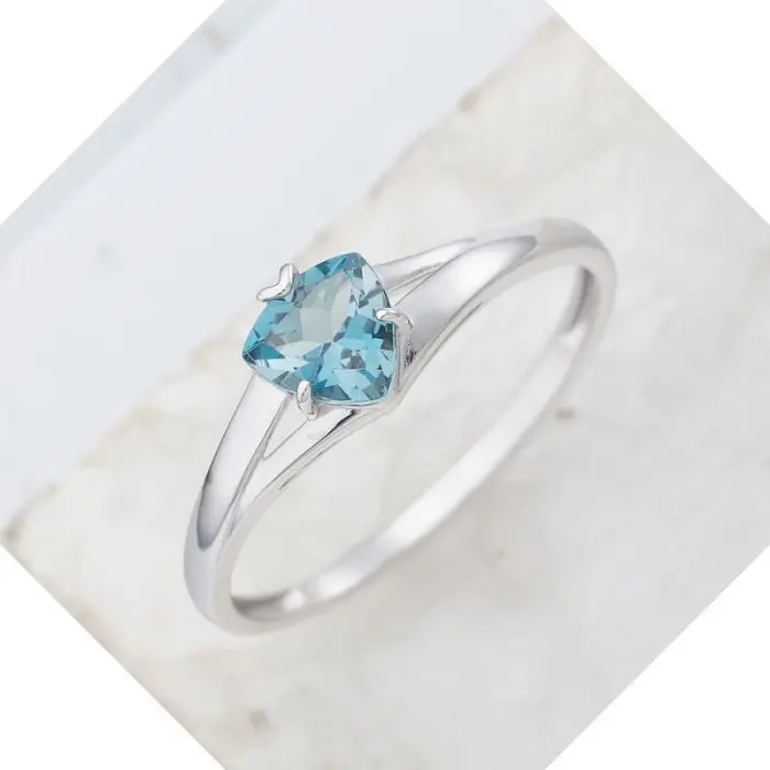 Кольцо декоративное из серебра