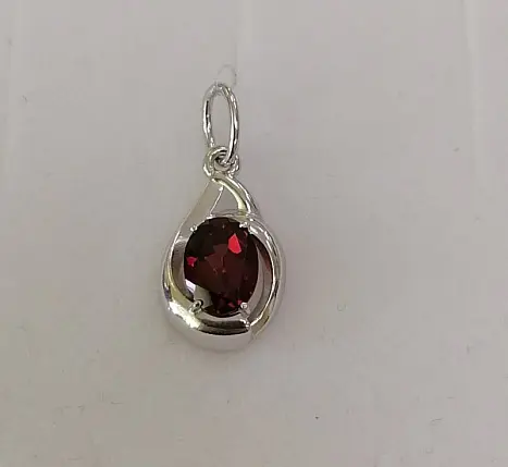 Подвеска декоративная из серебра