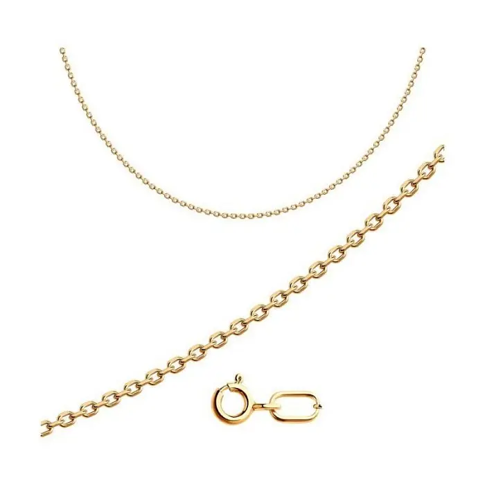 Цепь из красного золота