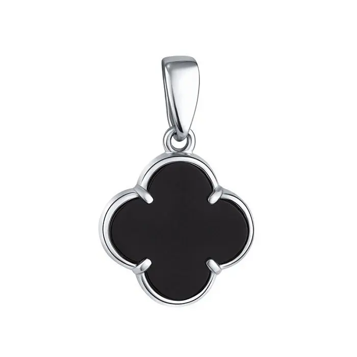 Подвеска декоративная из серебра вид 1