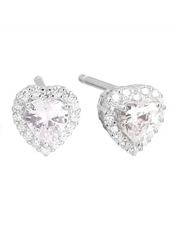 Серьги пуссеты из серебра