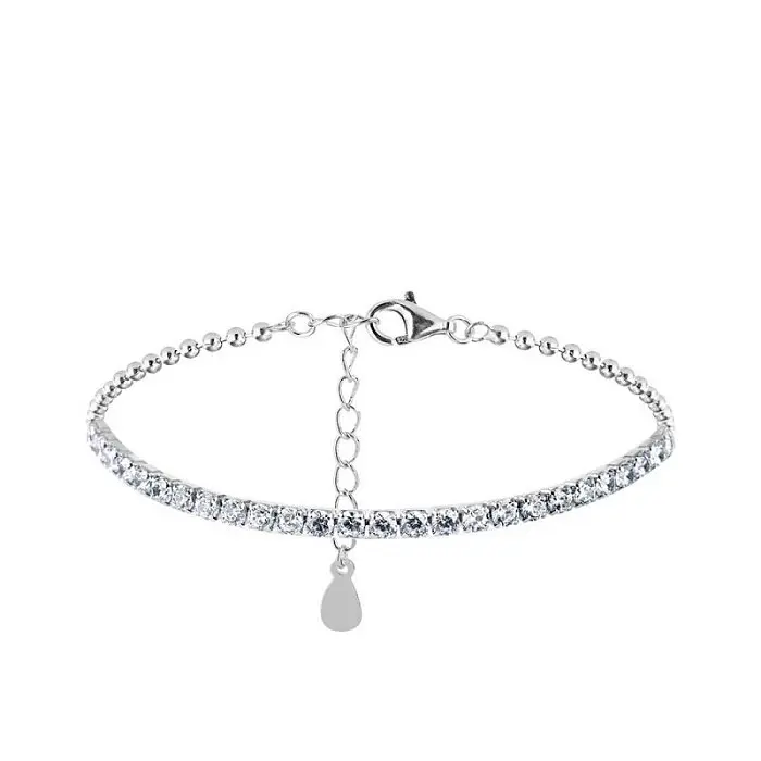 Браслет декоративный из серебра