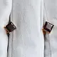 Серьги пуссеты из красного золота
