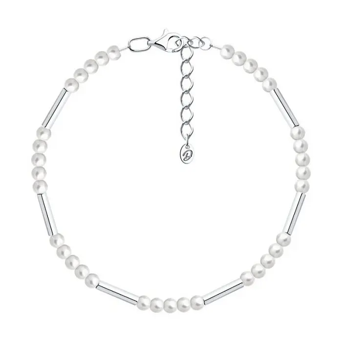 Браслет декоративный из серебра