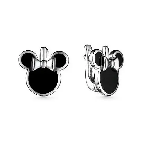 Серьги детские из серебра