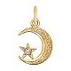 Подвеска мусульманская из красного золота