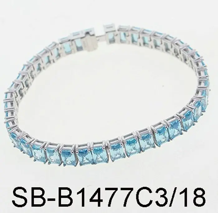 Браслет декоративный из серебра