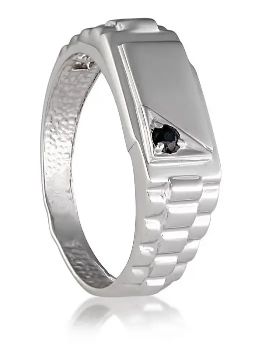 Печатка из серебра вид 1