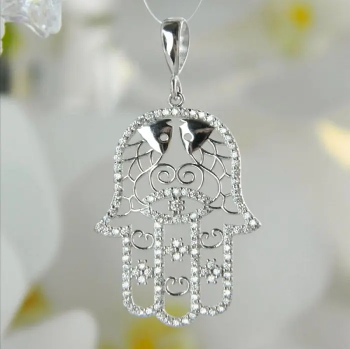 Подвеска декоративная из серебра