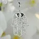 Подвеска декоративная из серебра
