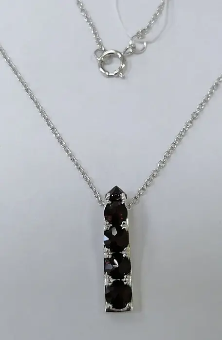 Цепь колье из серебра