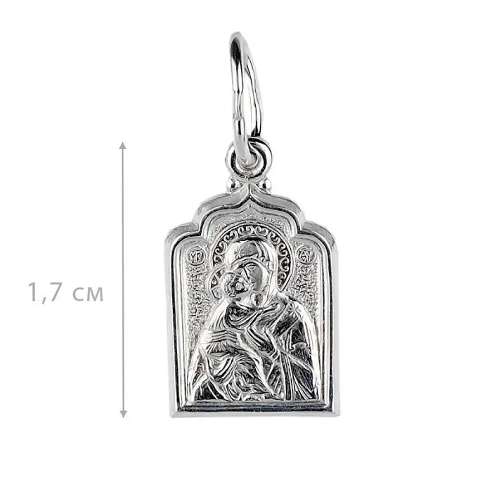 Подвеска икона из серебра